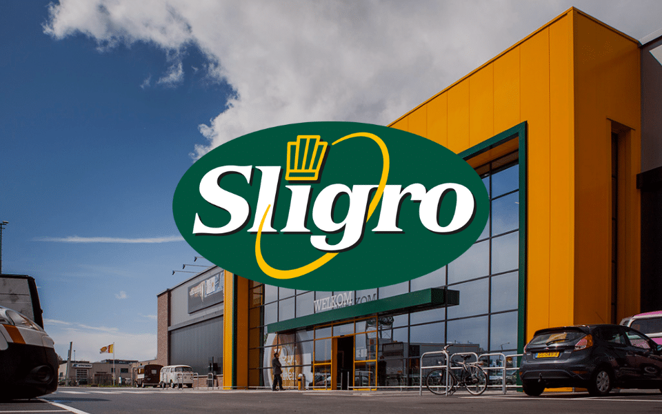 New work – Sligro banner